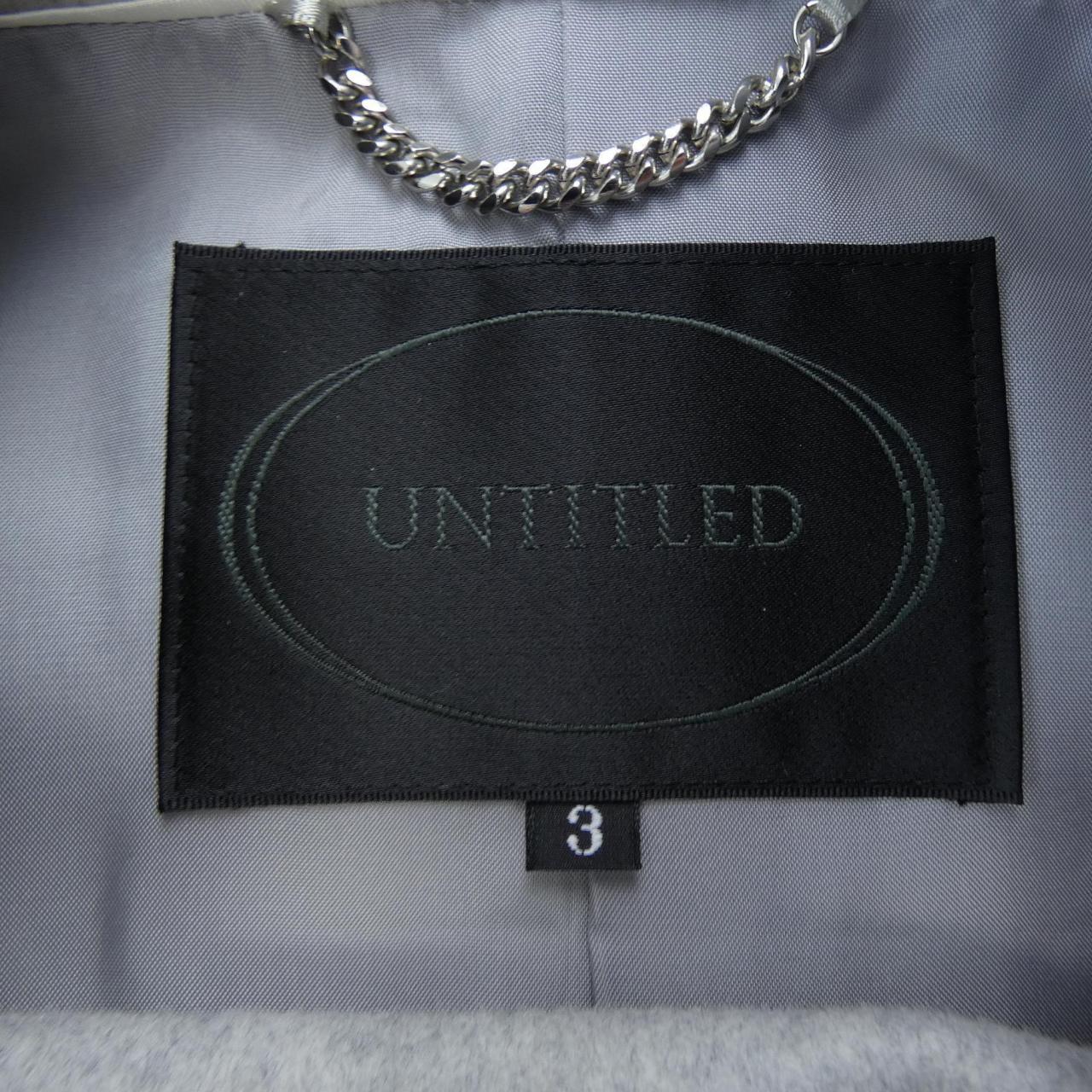 アンタイトル UNTITLED コート