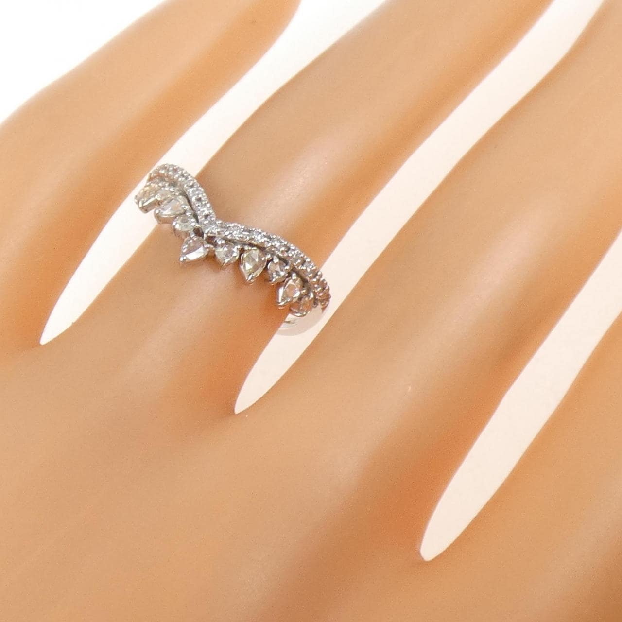 PT950 ダイヤモンド リング 0.32CT