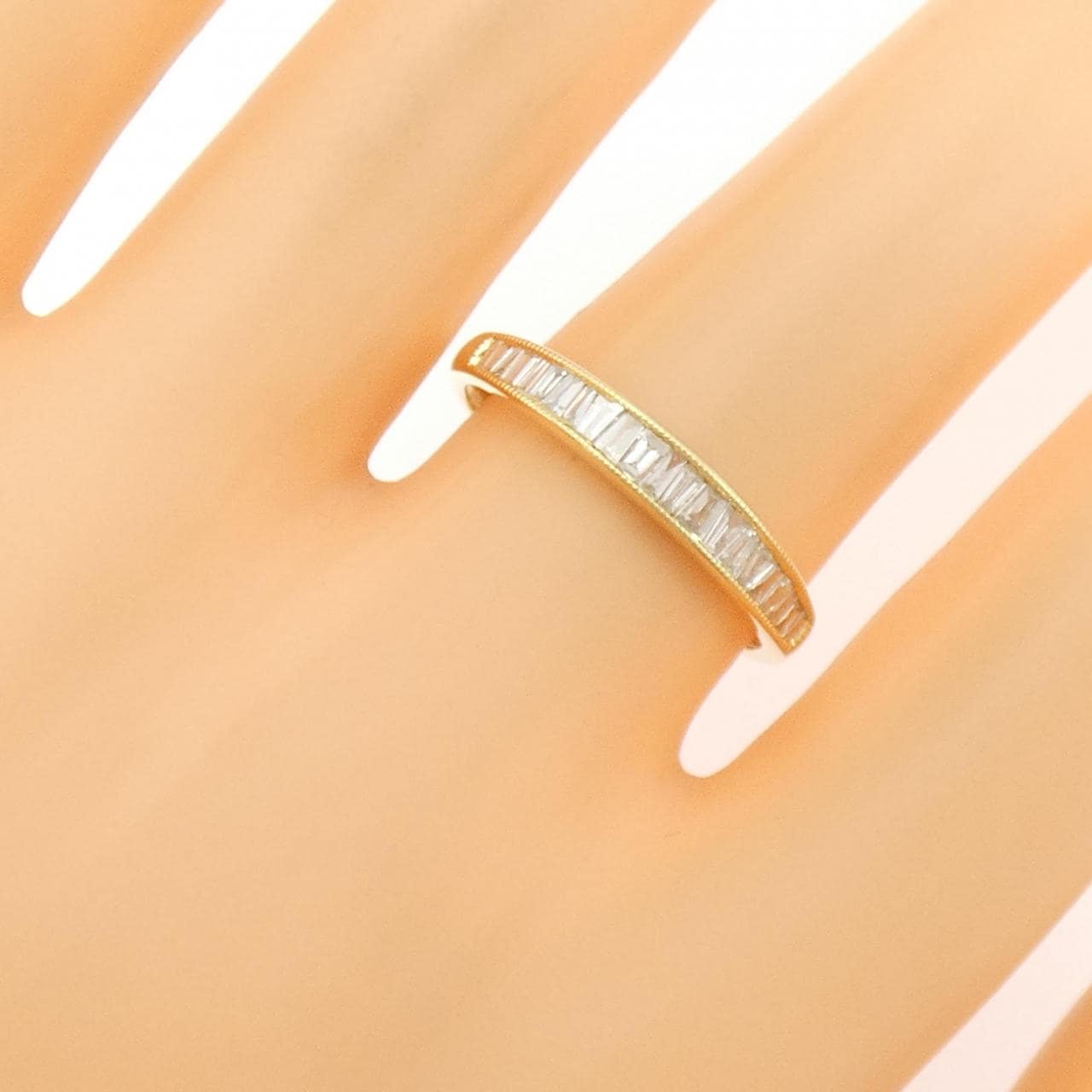 K18YG ダイヤモンド リング 0.30CT