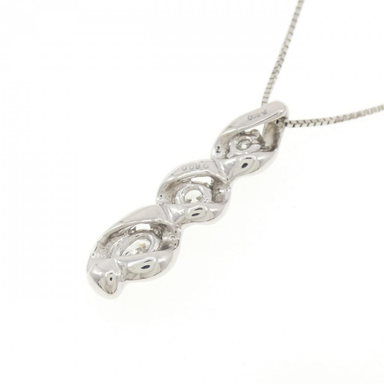 PT900/PT850 ダイヤモンド ネックレス 0.600CT