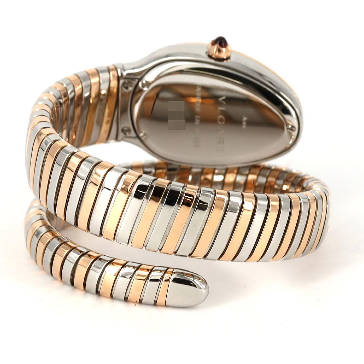 ブルガリ セルペンティトゥボガス PGコンビ/D Sサイズ SP35SPG/102984 SSxPG クォーツ