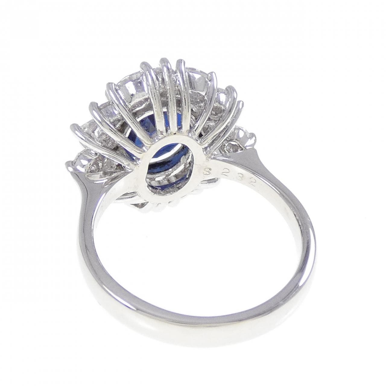 PT900 サファイヤ リング 2.32CT