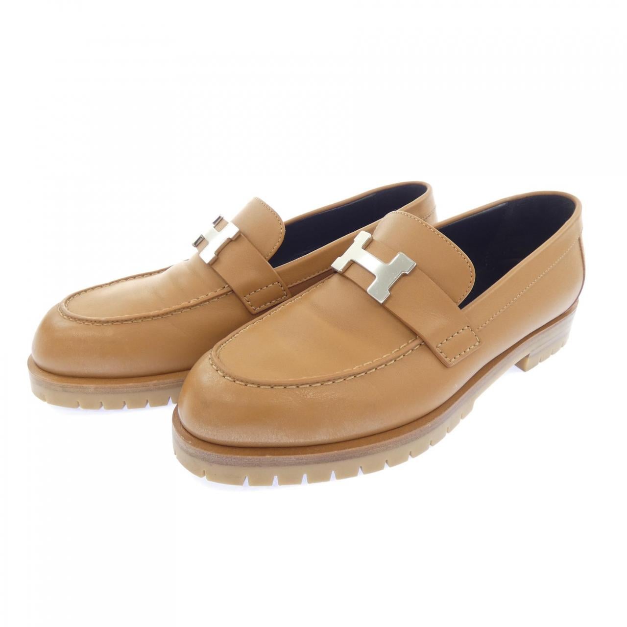 エルメス HERMES フォーブル FAUBOURG パリバックル 222252Z シューズ