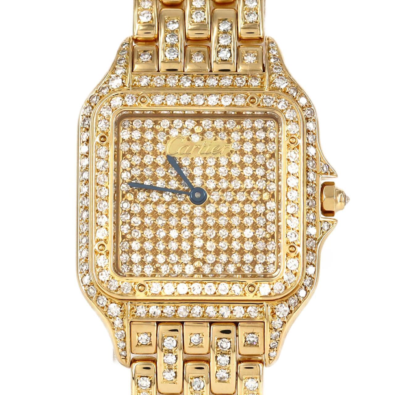 カルティエ パンテールLM YG/2D･ブレスD YG クォーツ