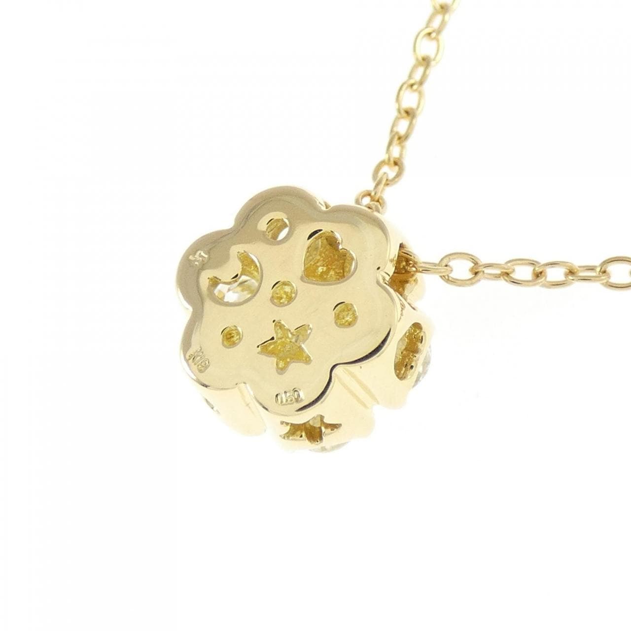 ポンテヴェキオ フラワー ネックレス 0.50CT