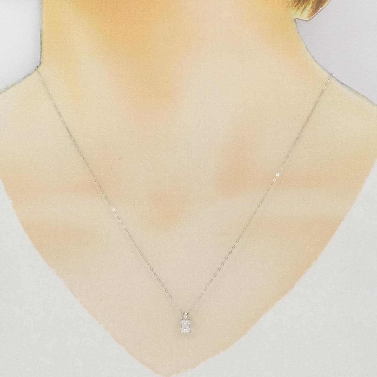 PT900/PT950 Diamond Necklace 0.50CT