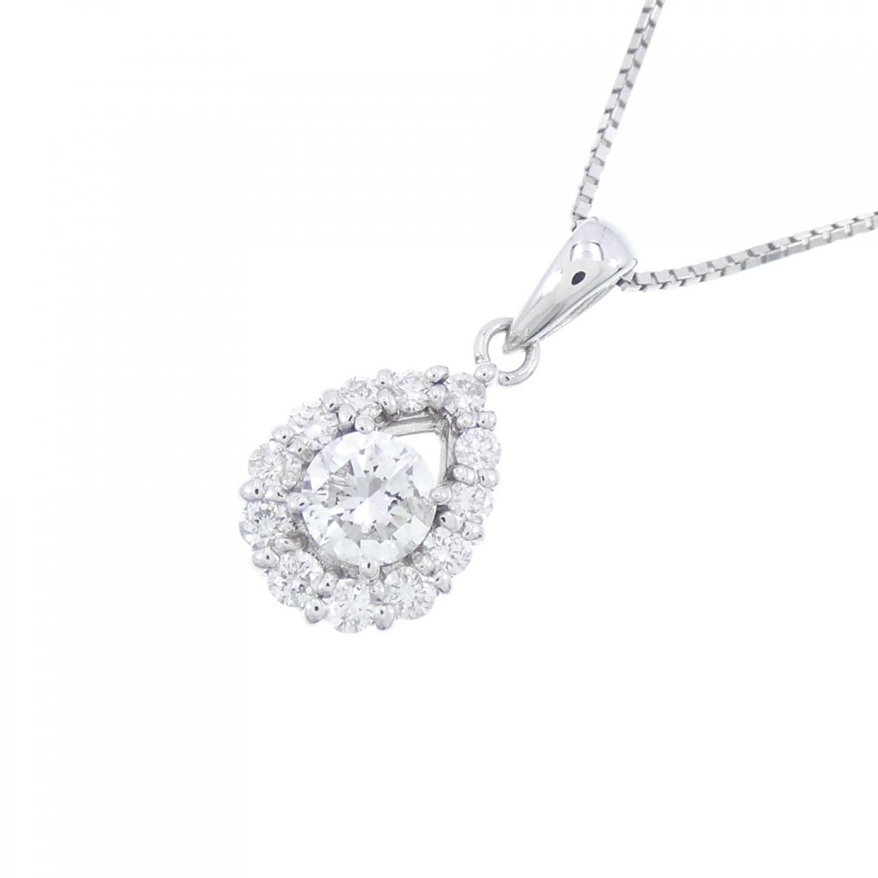 コメ兵｜K18WG ダイヤモンド ネックレス 0.33CT｜ジュエリー