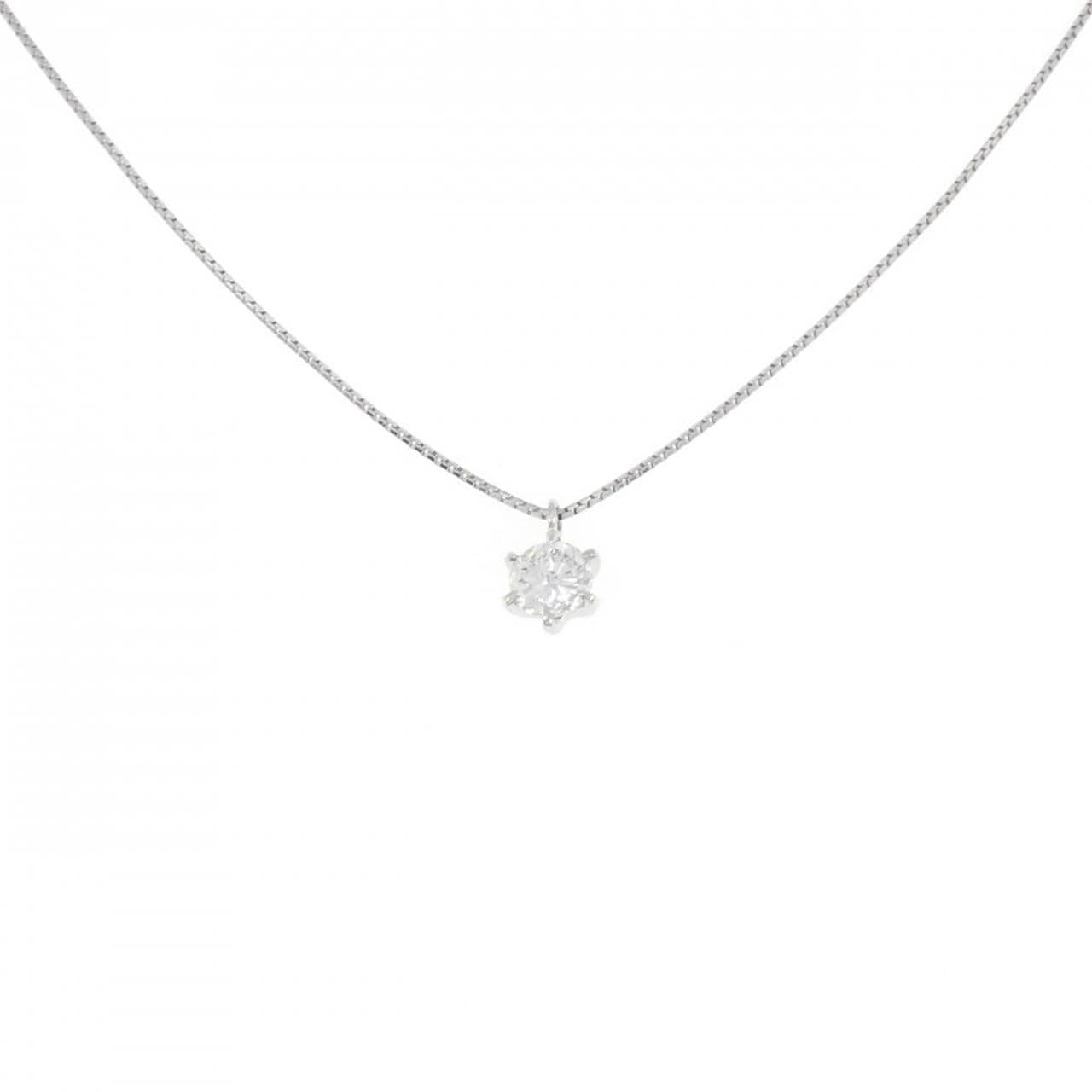 PT Solitaire Diamond Necklace 0.526CT