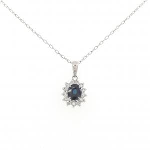 PT900/PT850 サファイヤ ネックレス 0.53CT