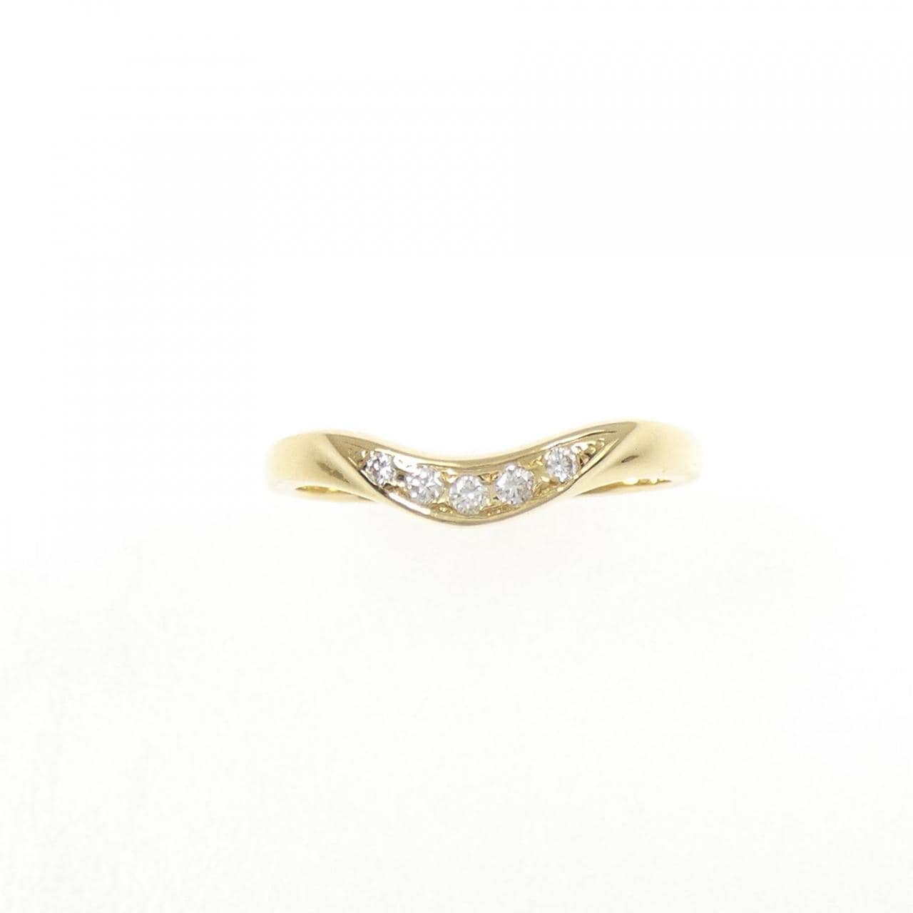 K18YG ダイヤモンド リング 0.06CT