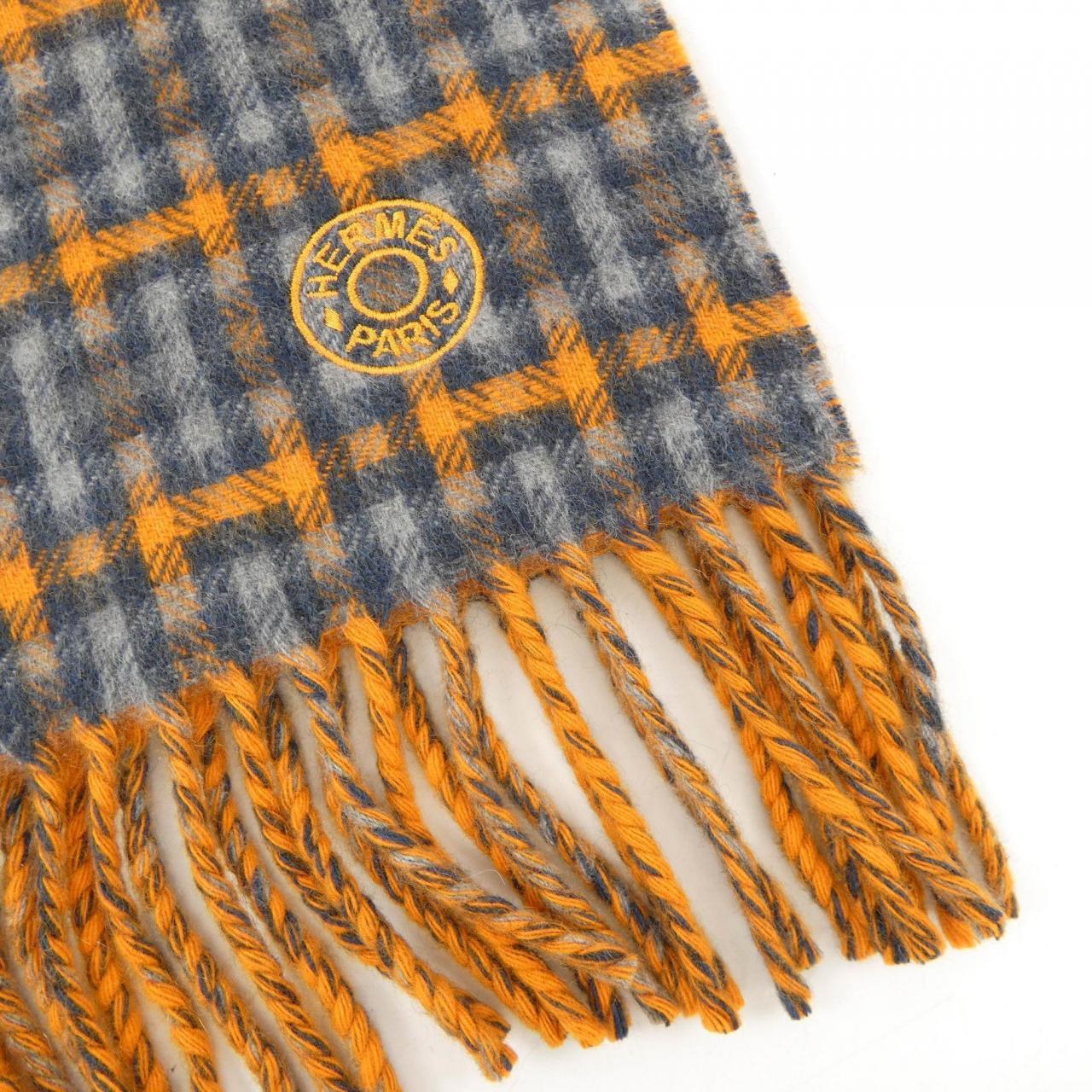 エルメス HERMES Hエコセ･レクトヴェルソ H393832T MUFFLER