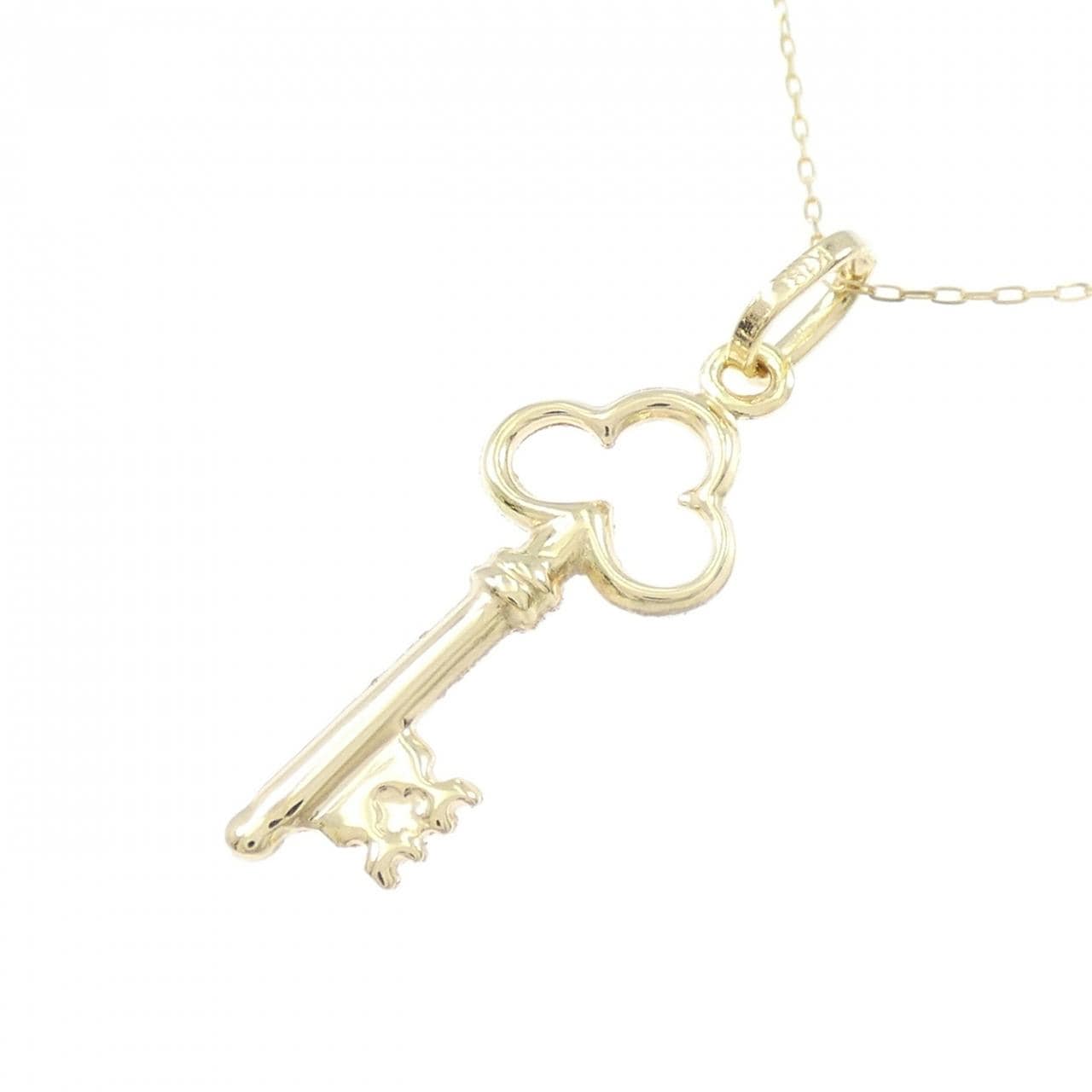 K18YG キー ネックレス