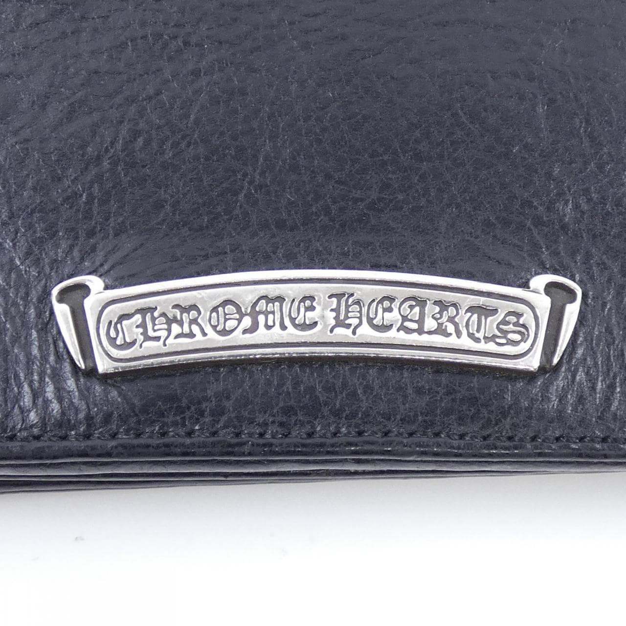 クロムハーツ CHROME HEARTS LNG SNGL FOLD TIPS グロメット付 WALLET