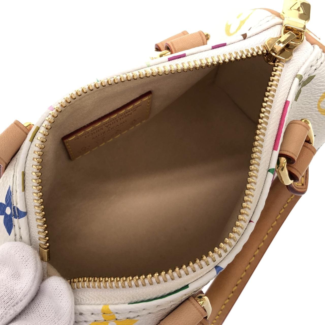 ルイヴィトン マルチカラー(LV X TM) ナノ スピーディ M13391 ショルダーバッグ