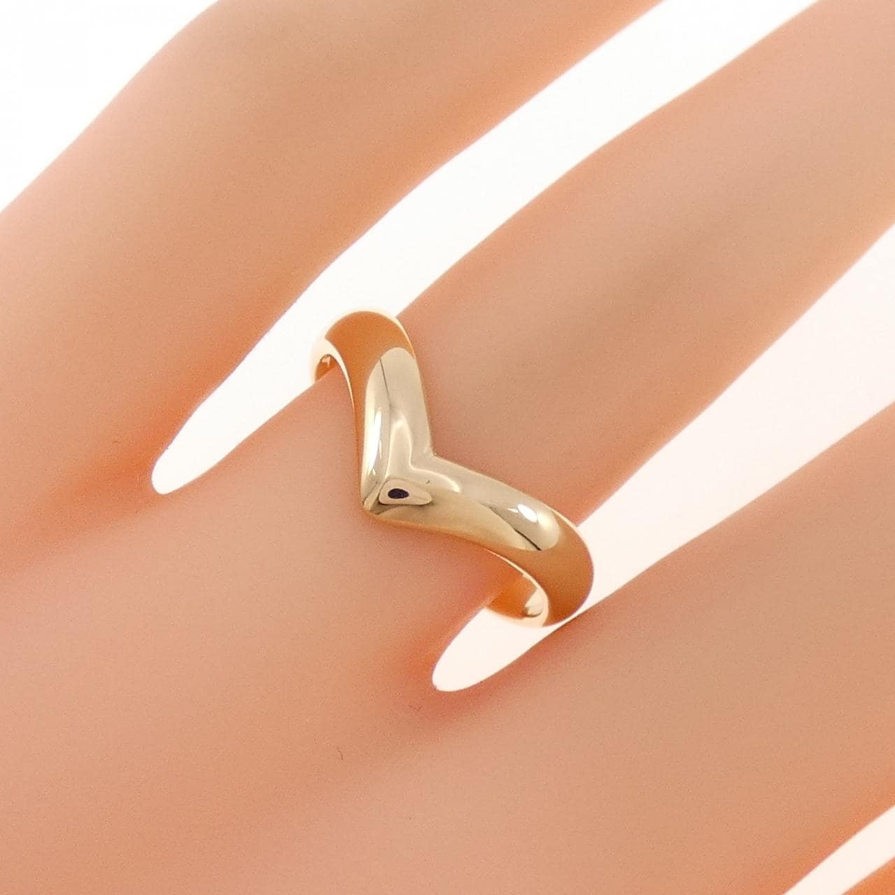 K18YG戒指