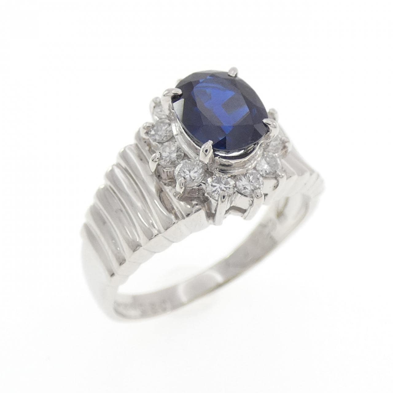 PT900 サファイヤ リング 1.17CT