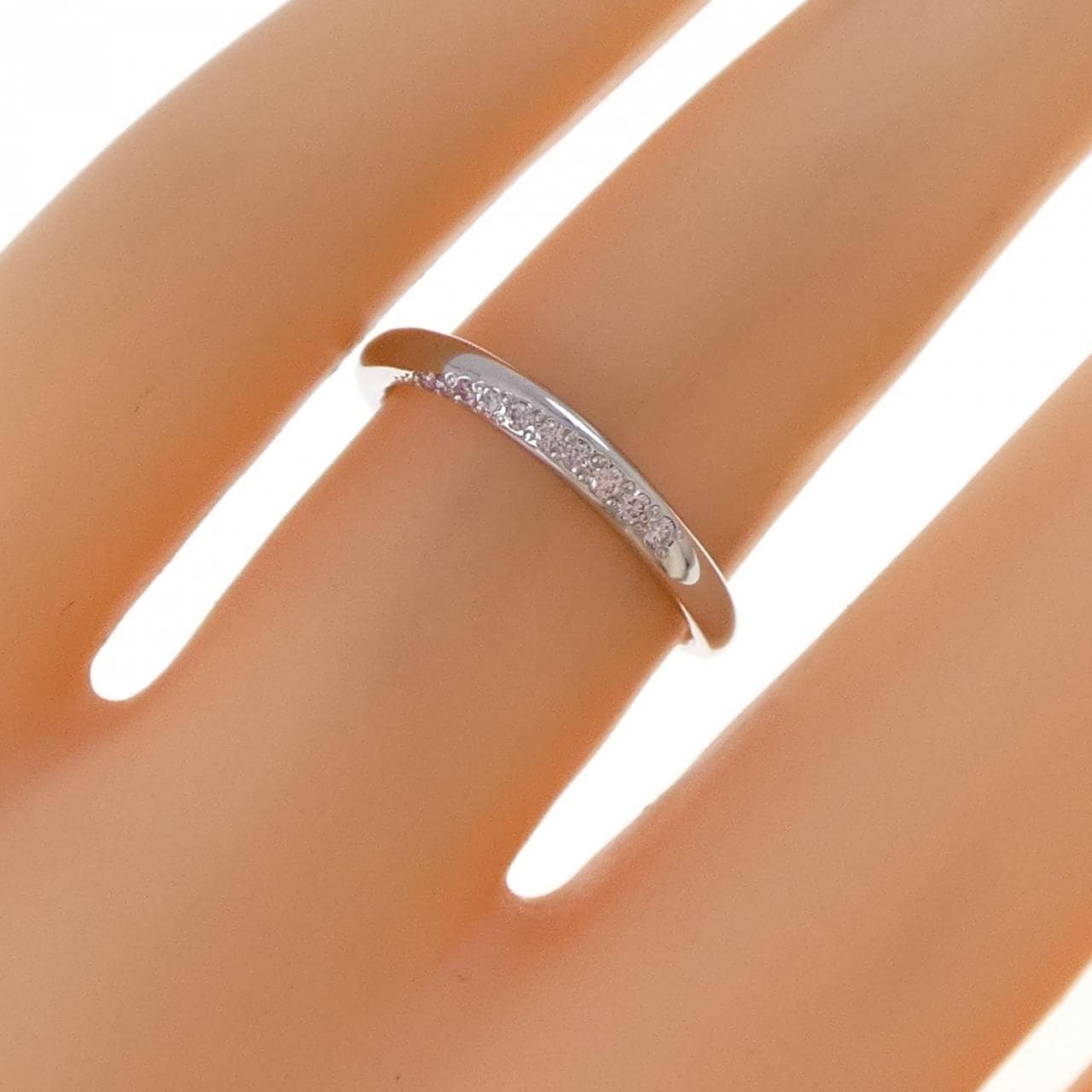 4゜C ピンクダイヤモンド リング