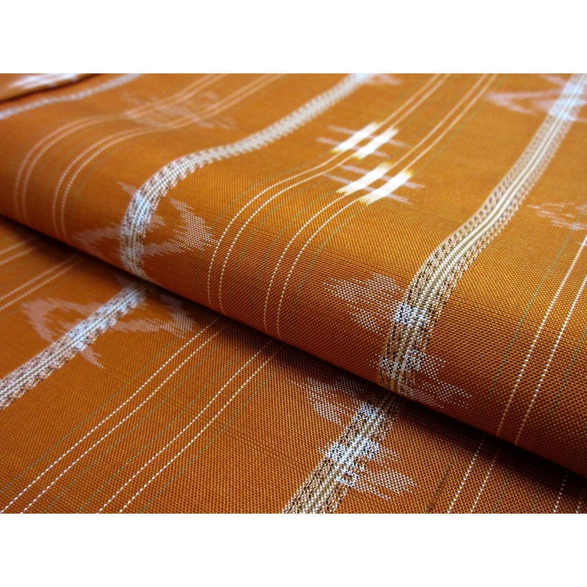 紬　【琉球絣】証紙付