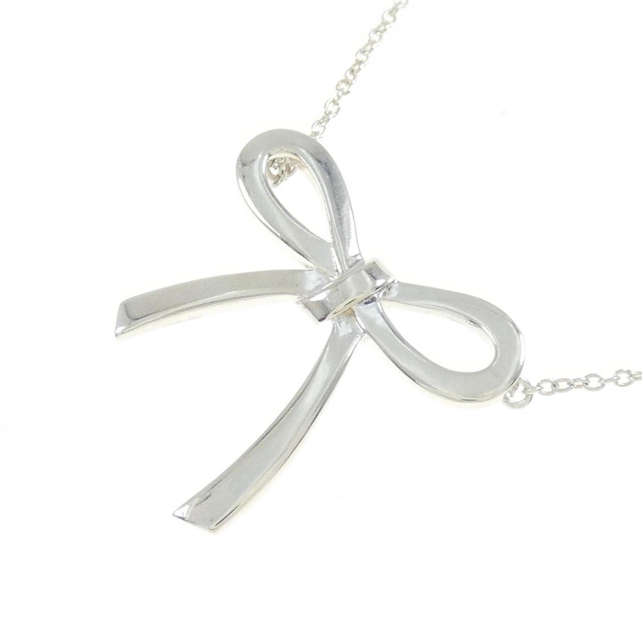 TIFFANY bow necklace