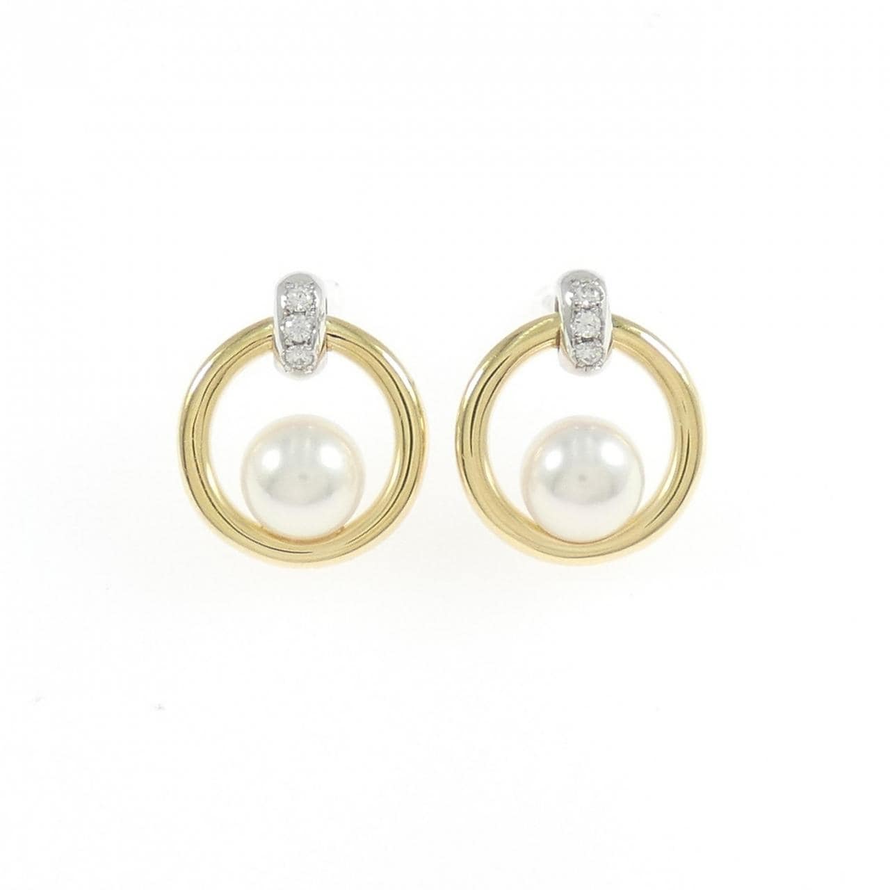 ミキモト アコヤパール ピアス 5.4mm