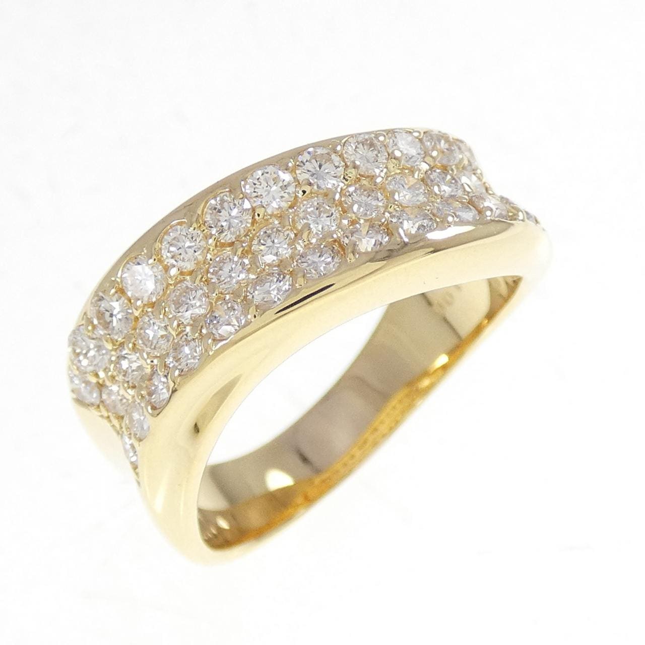 K18YG ダイヤモンド リング 1.00CT