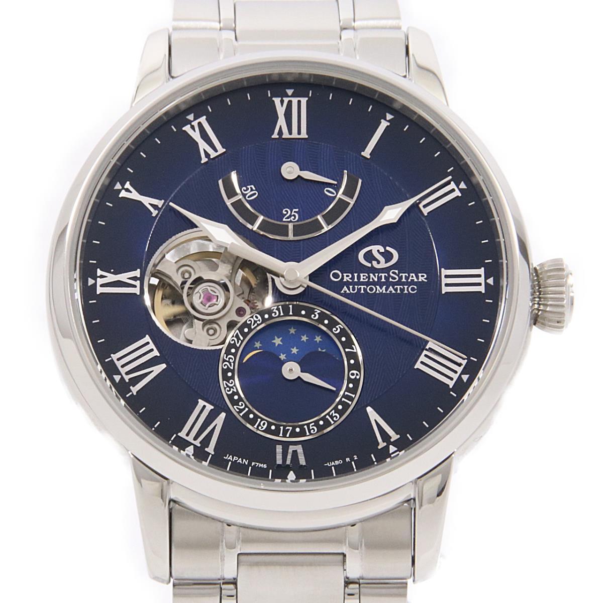 [BRAND NEW] ORIENT STAR F7M6-UAB0/RK-AY0103L Mechanical Moon Phase Automatic