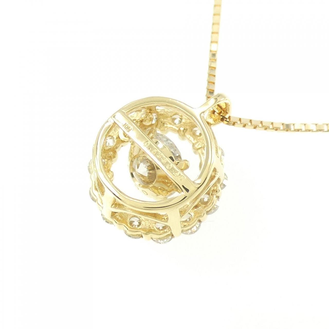 [BRAND NEW] PT Diamond Necklace 0.528CT H SI2 GOOD