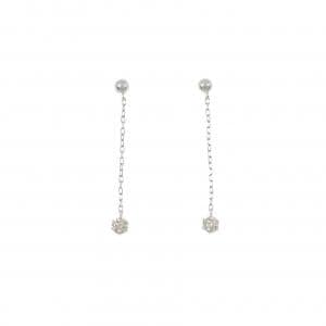 【新品】PT900 ダイヤモンド ピアス 0.15CT