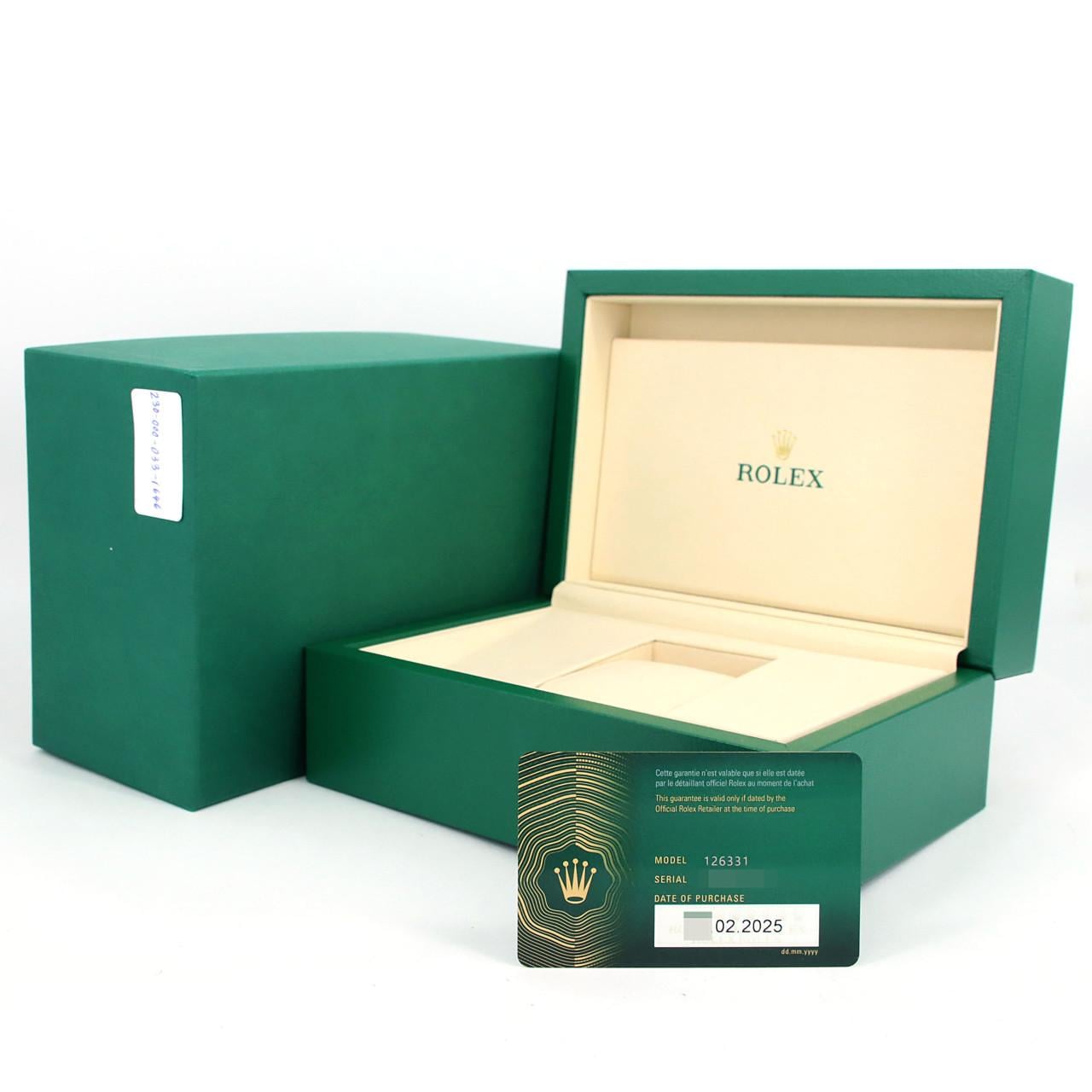 ROLEX Datejust 126331･3 SSxPG自動上弦隨機編號