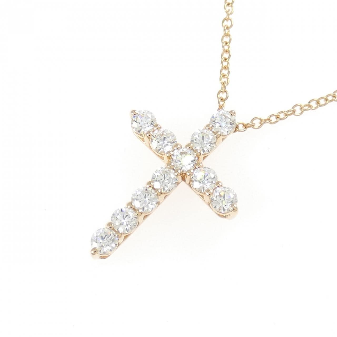 ティファニー スモールクロス ネックレス