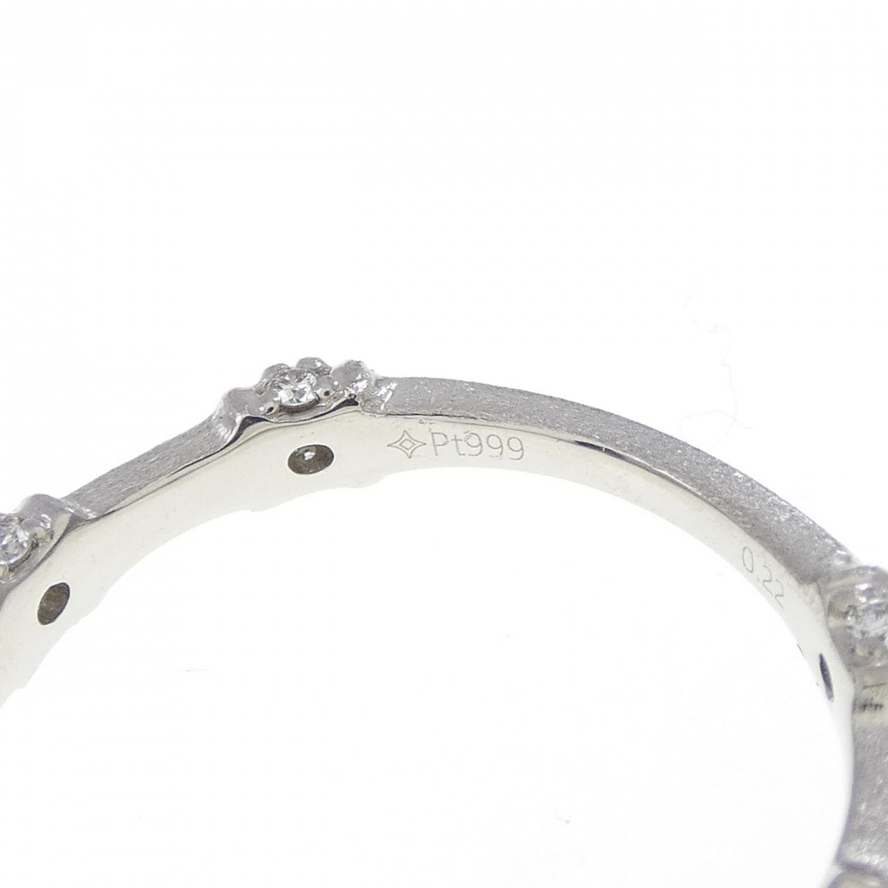 ジーエスティービー ダイヤモンド リング 0.22CT