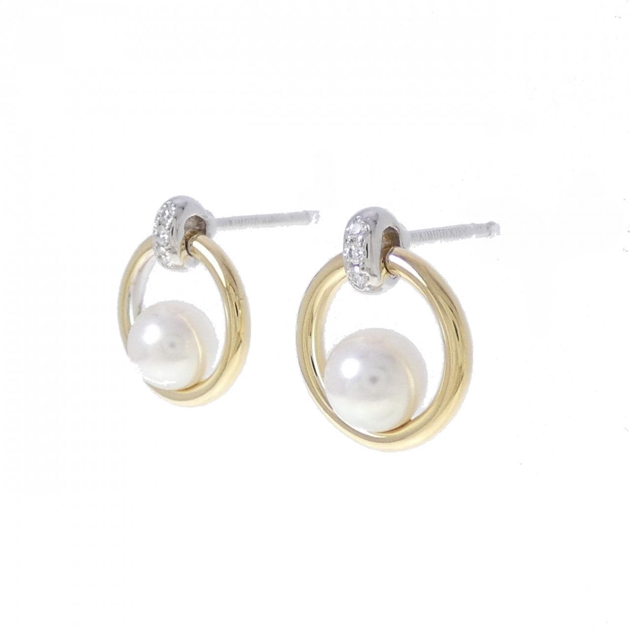 ミキモト アコヤパール ピアス 5.4mm