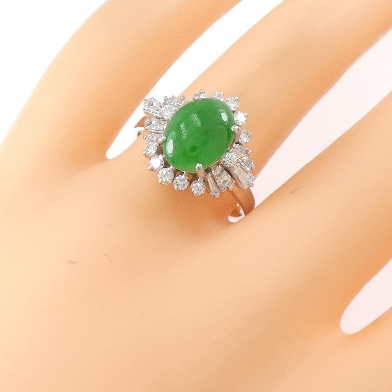 PT900 ヒスイ リング