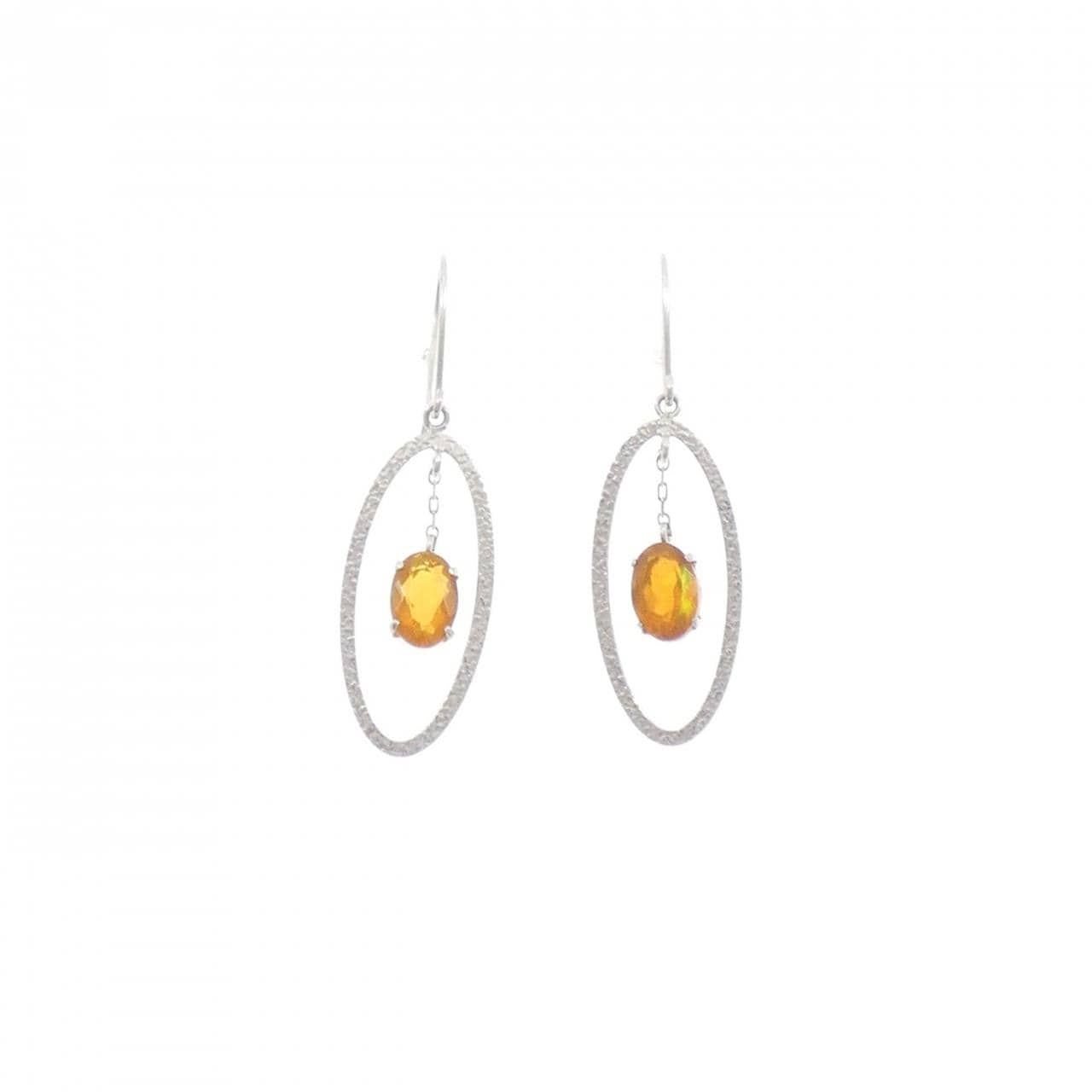 K10WG オパール ピアス