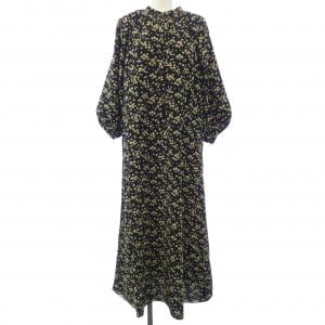 セリーヌ CELINE フォークボタンプラケット付きミディドレス 2R091564D ワンピース