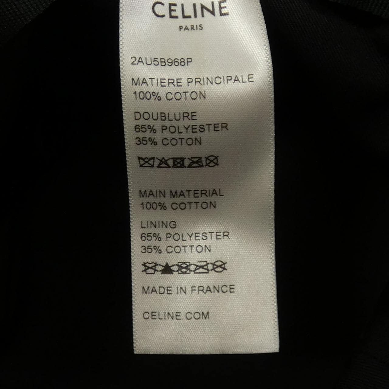 セリーヌ CELINE 2AU5B968P ハット