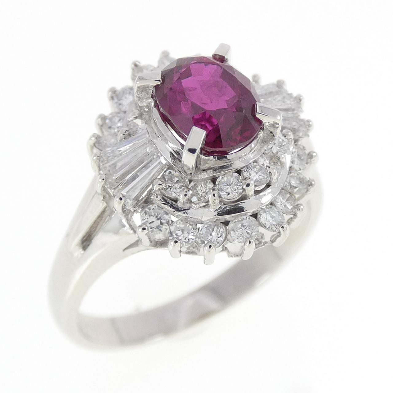PT900 ルビー リング 1.158CT