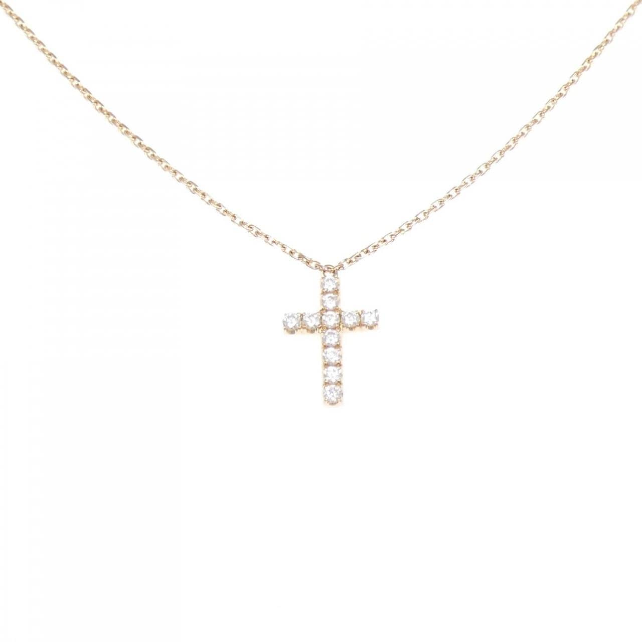 Cartier十字架项链