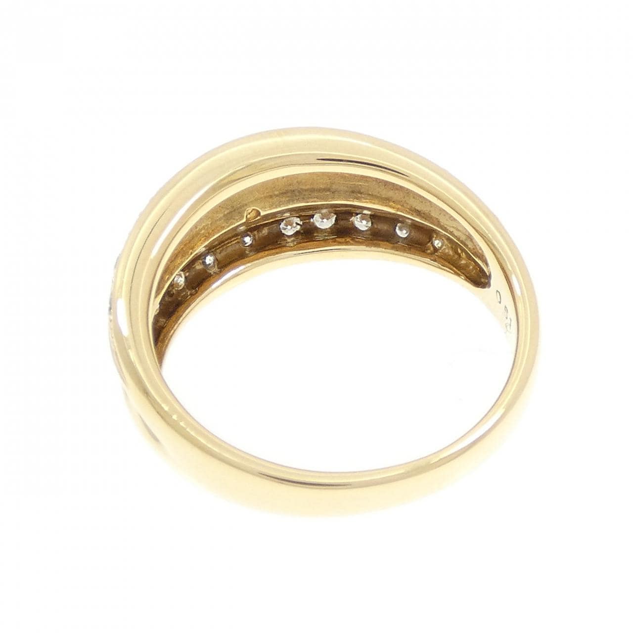 K18YG ダイヤモンド リング 0.51CT