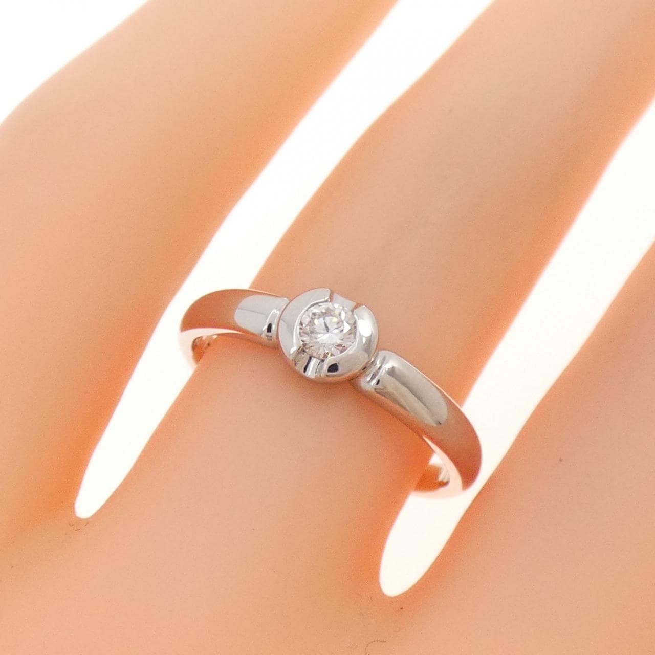 PT850 ダイヤモンド リング 0.10CT