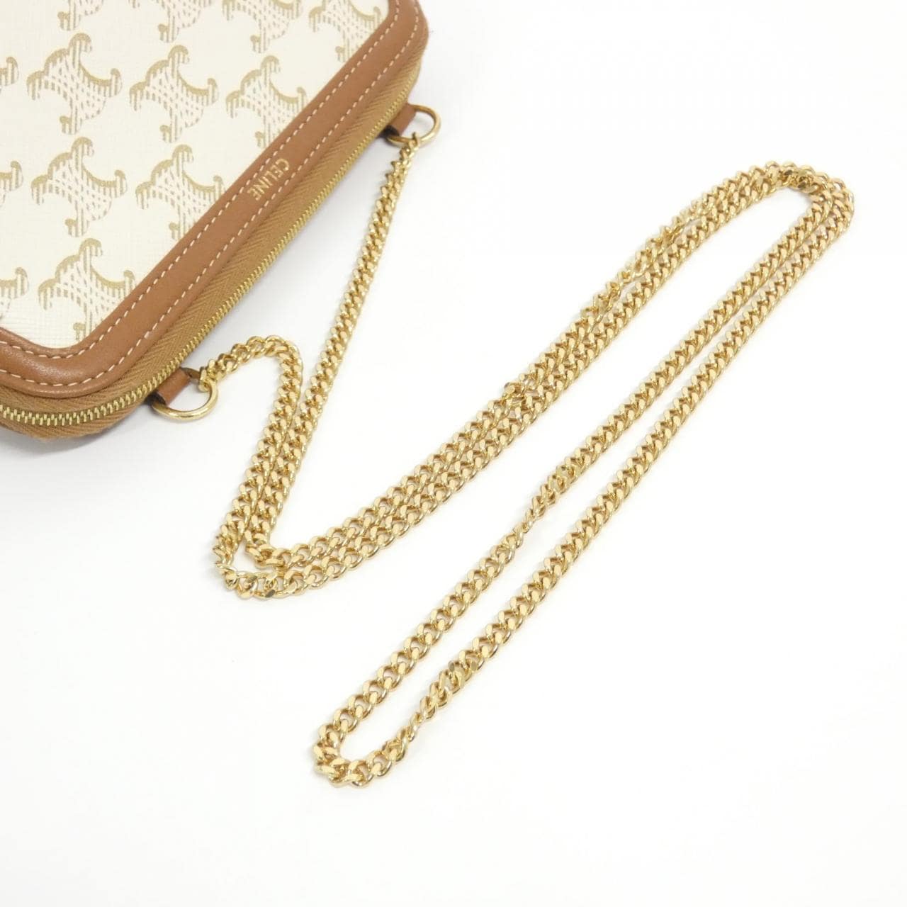 セリーヌ チェーン クラッチ 10E382CBX ショルダーバッグ