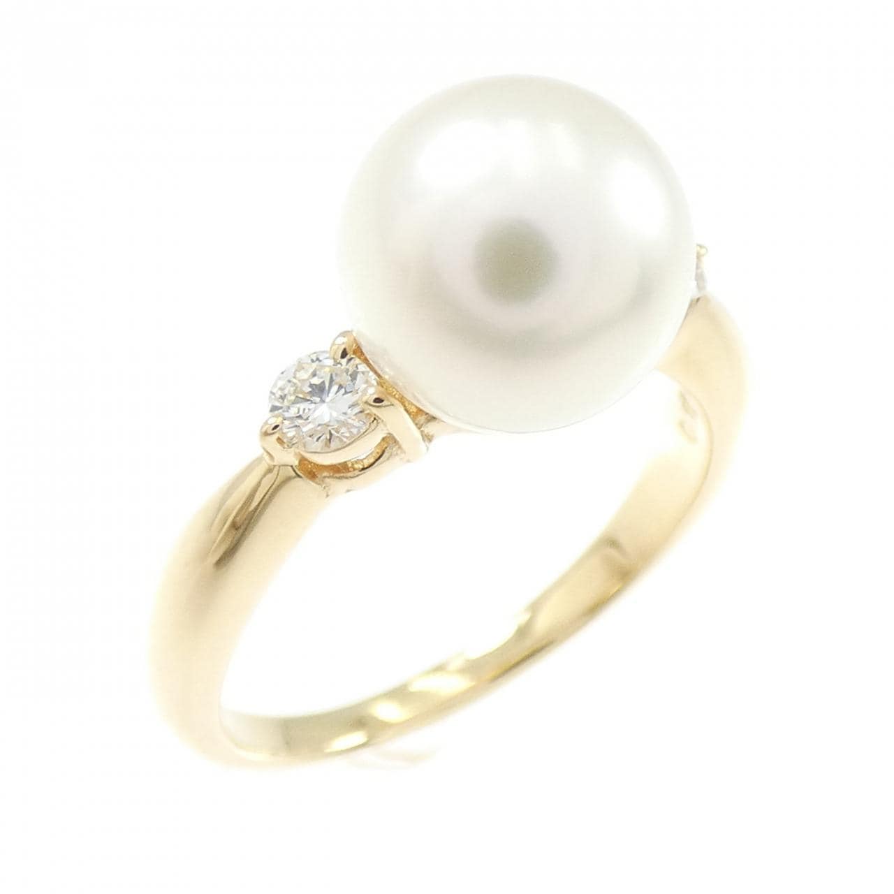 K18YG アコヤパール リング 8.5mm