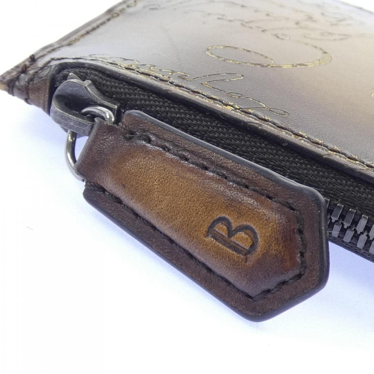 ベルルッティ Berluti コア マキシ スクリットレザーロングジップ CARD CASE