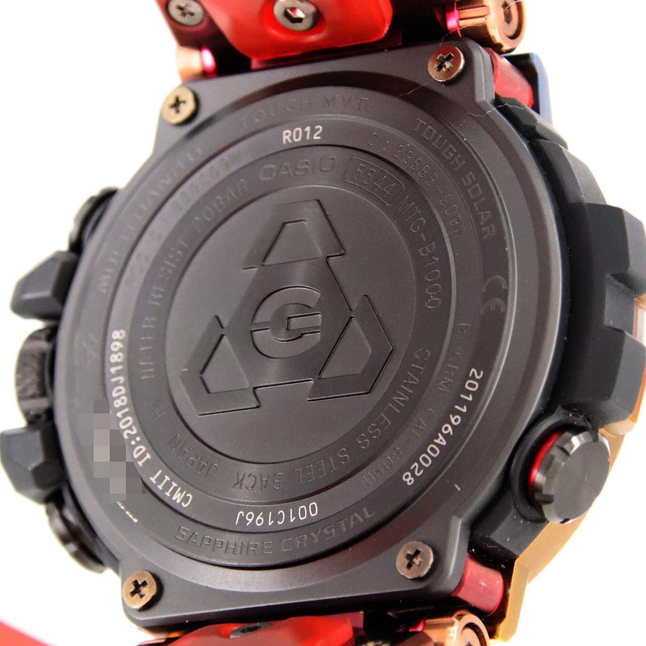カシオ G-SHOCK･MT-G 電波時計 MTG-B1000VL-4AJR その他 ソーラークォーツ
