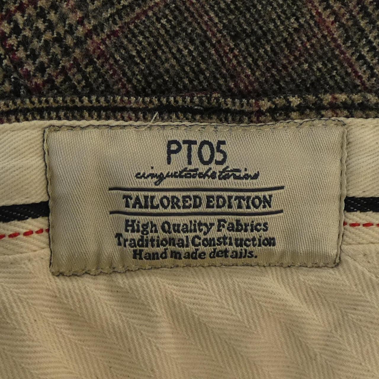 ピーティーゼロチンクエ PT05 パンツ