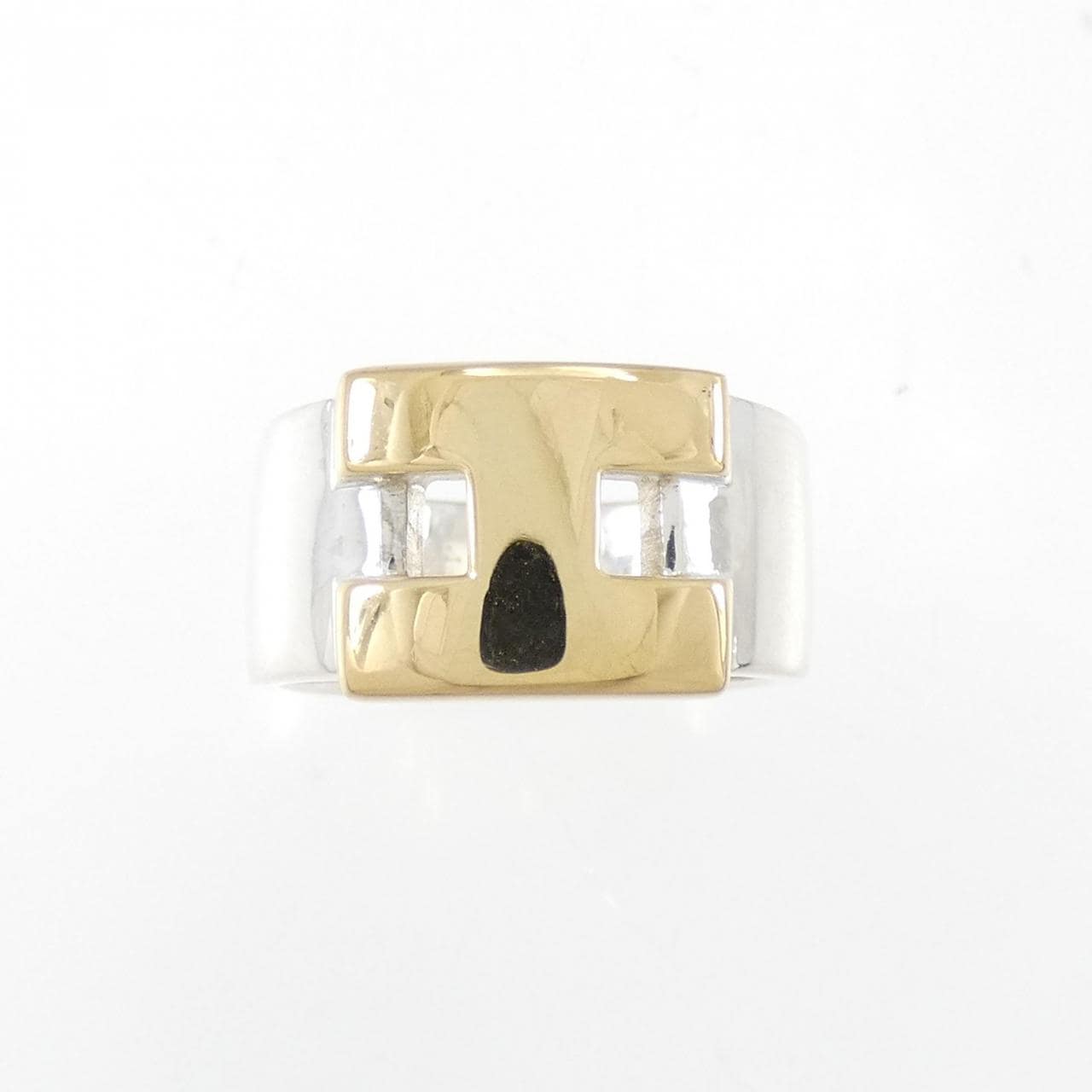 [vintage] HERMES 925/750YG ring