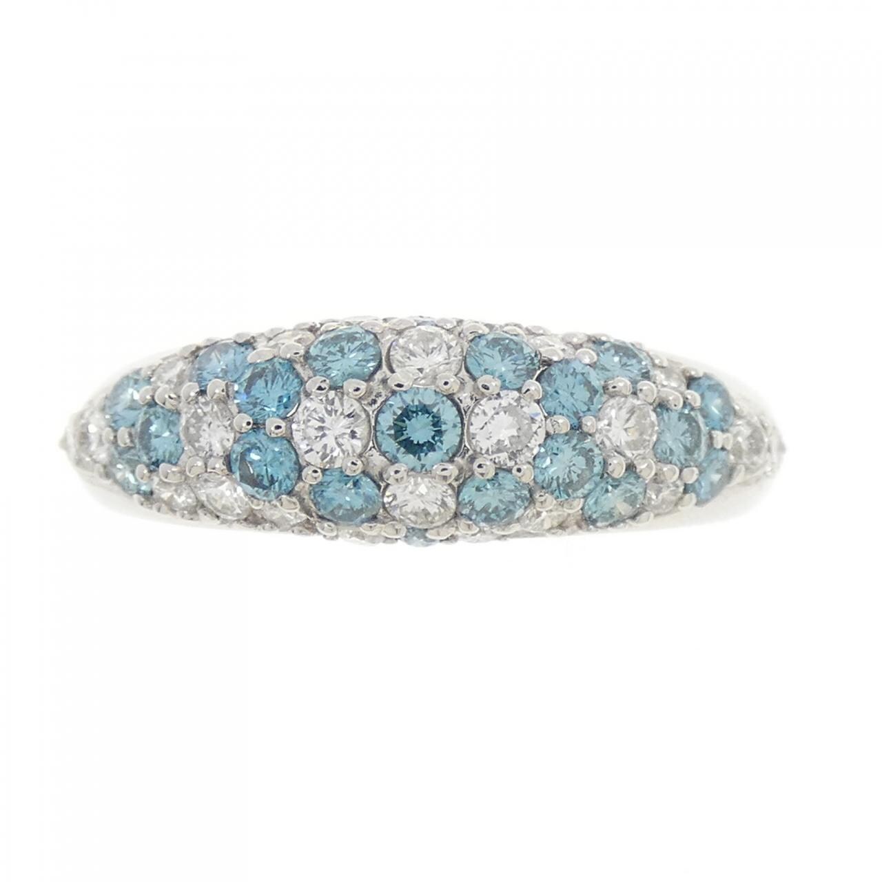 PT900 Pave Diamond Ring 1.05CT