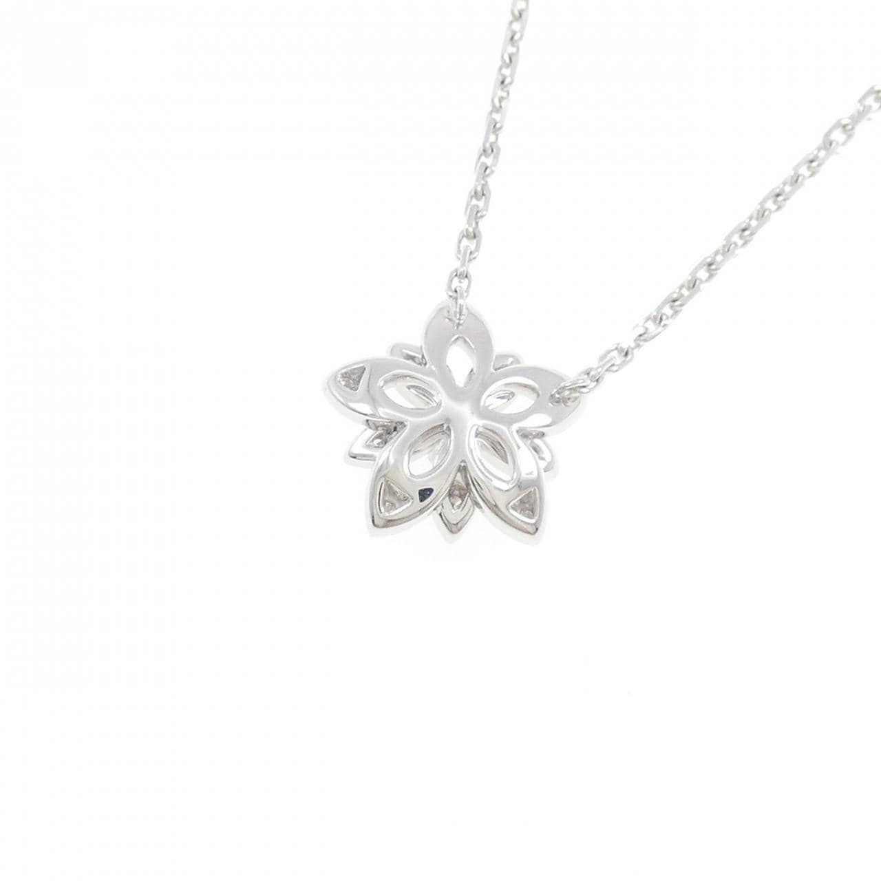 ヴァンクリーフ&アーペル ロータス ミニ ネックレス