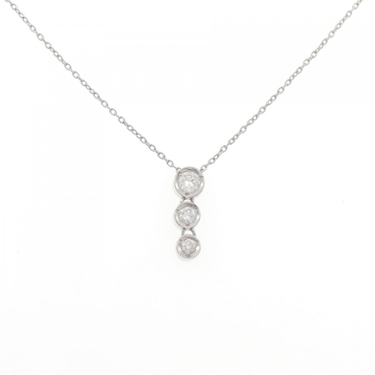 PT850 ダイヤモンド ネックレス 0.2CT
