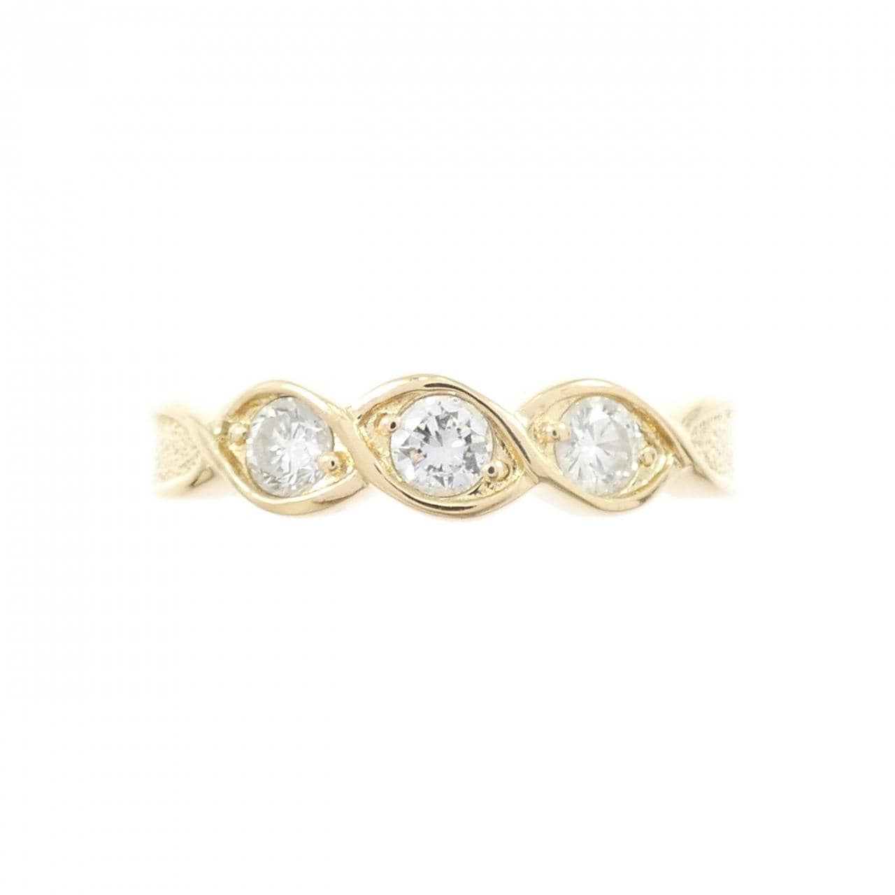 K18YG ダイヤモンド リング 0.30CT